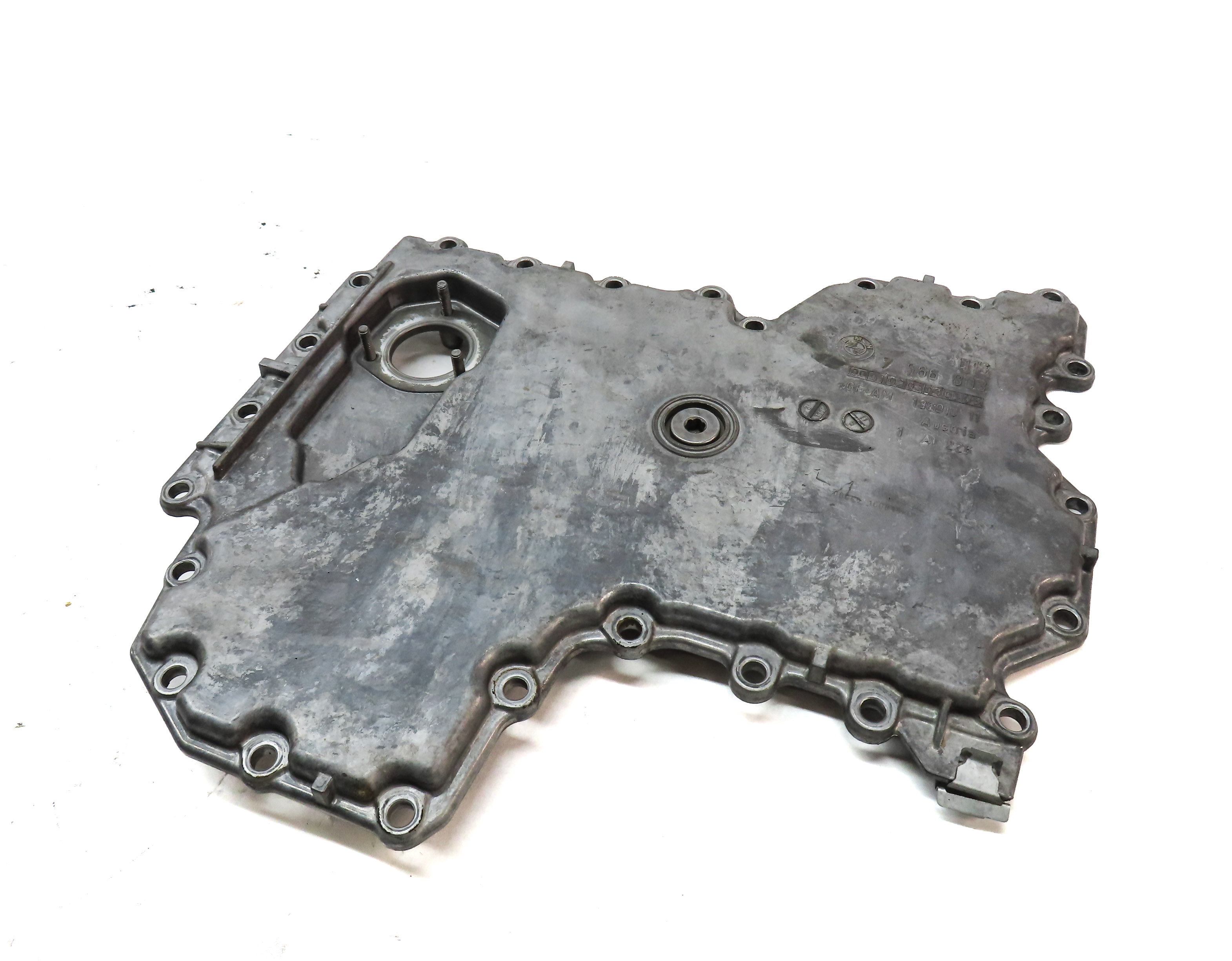 2008-2017 BMW X5 X5M X6 X6M (E70 E71 E72) 4.4L N63 S63 ENGINE - LOWER OIL PAN — exact item pictured